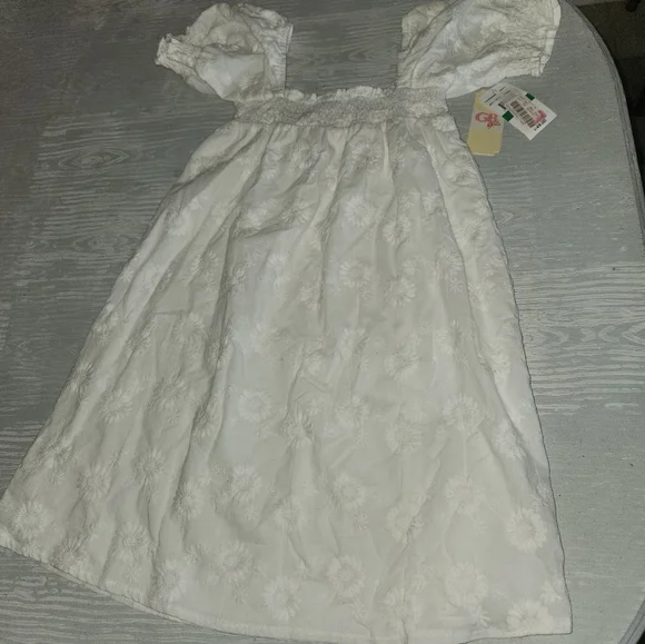 Girls GB girls sz L white dress New nwt - Picture 4 of 5